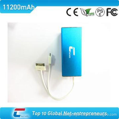 phone charger with big capacity and double usb outputs and led torch
